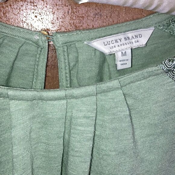 Lucky Brand Blouse Woman’s Size M - Picture 3 of 7